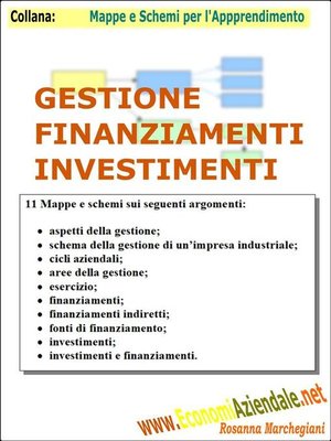 cover image of Gestione. Finanziamenti. Investimenti